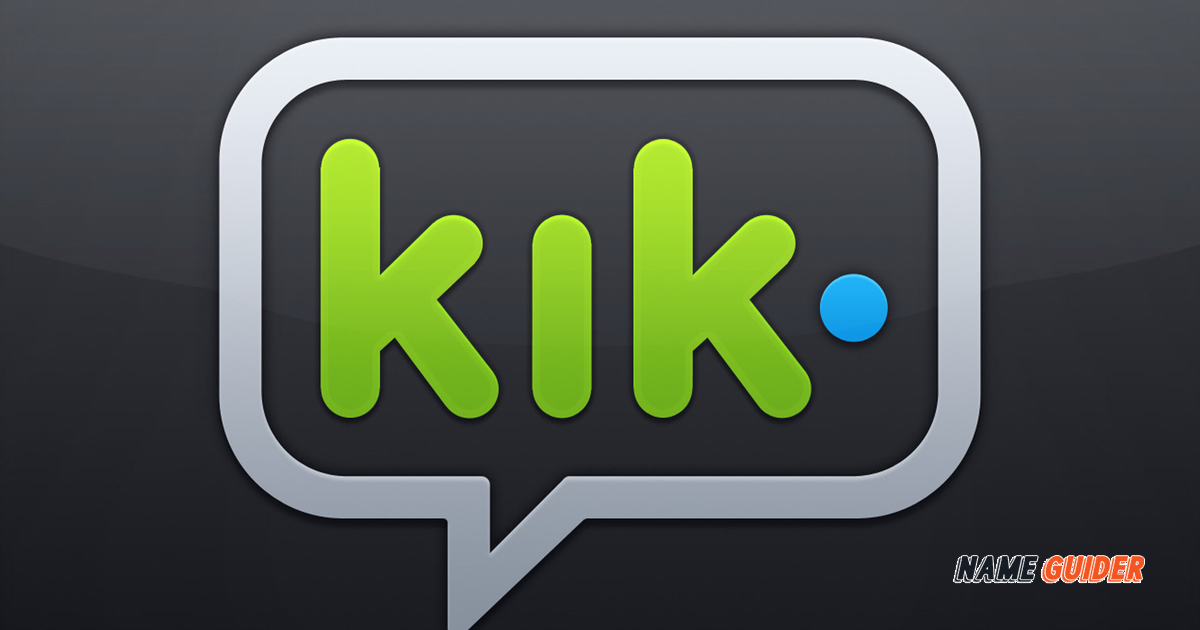Cool Username Ideas for KIK Messenger
