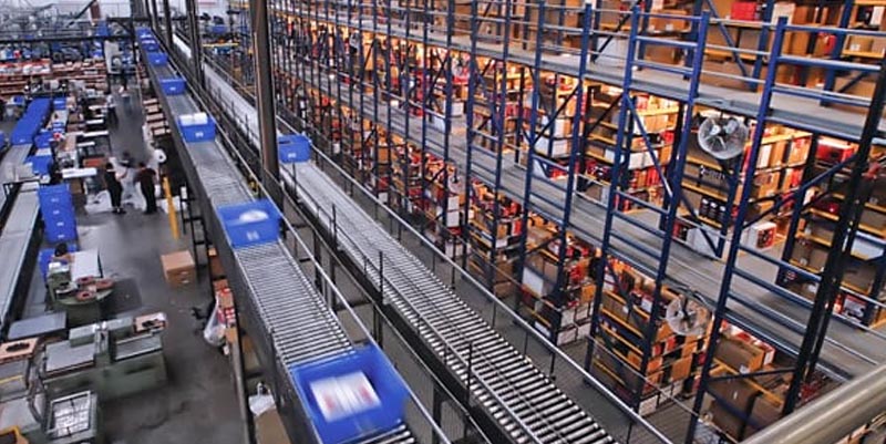 E-Commerce distribution center for small business