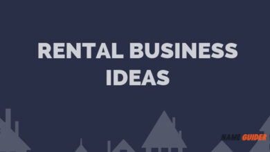 Different types of Rental Business Ideas