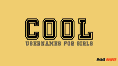 Cool Usernames For Girls