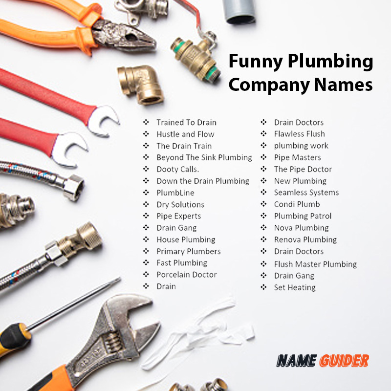 Funny Plumbing Company Name