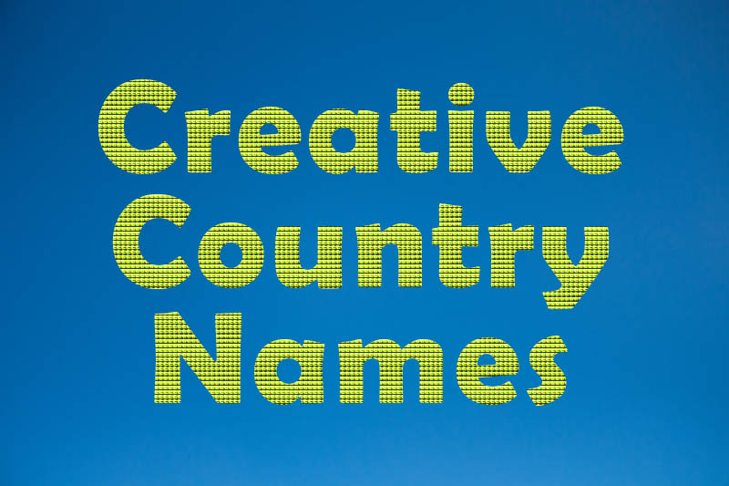 Creative Country Name