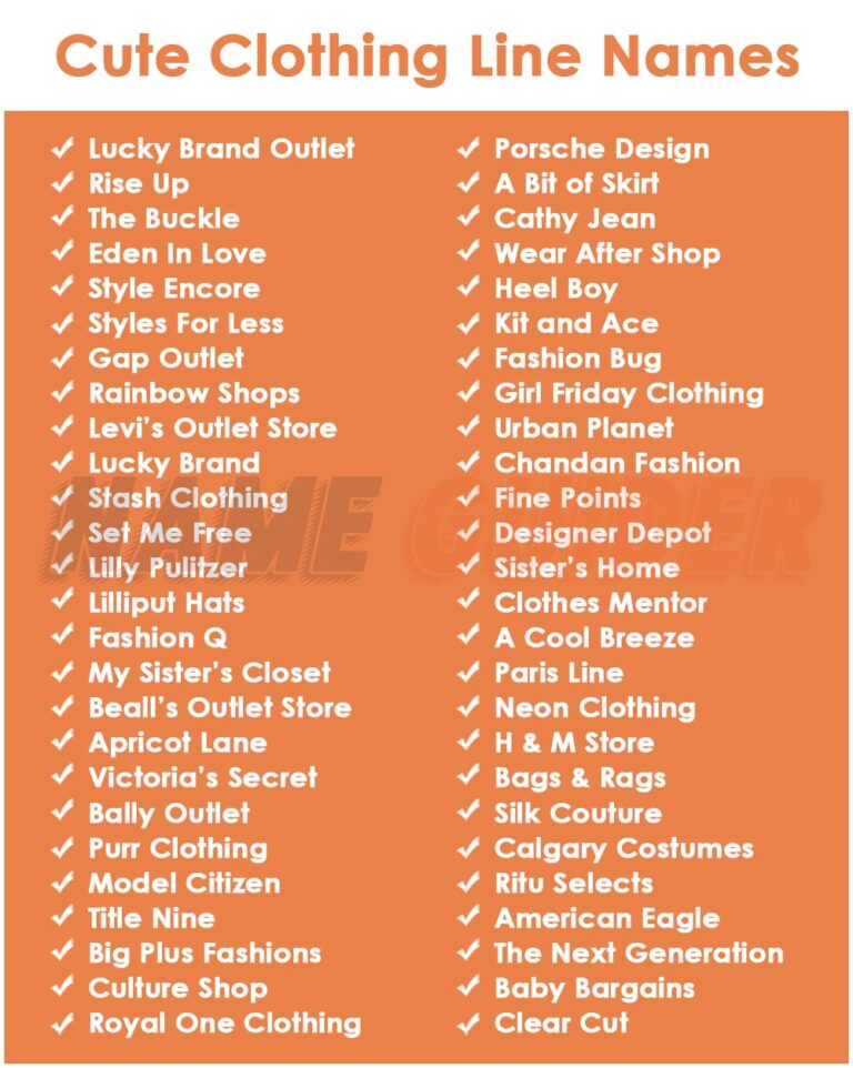 200 Cool Clothing Company Names 2023 Name Guider 200-cool-clothing-company-names-2023-name-guider