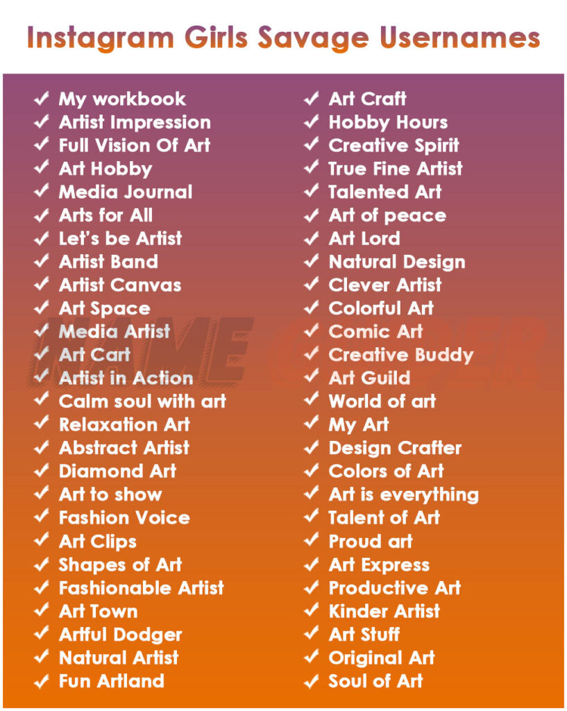 100 Savage Usernames For Instagram For Girl 2023 100-savage-usernames-for-instagram-for-girl-2023