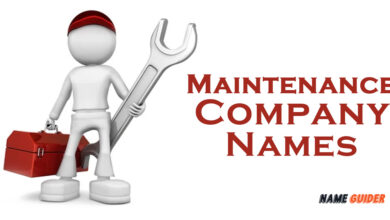 Maintenance Company Names
