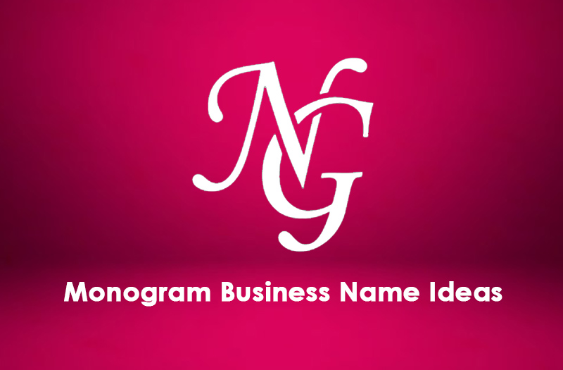 Monogram Business Name Idea