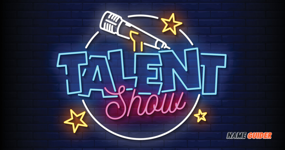 Names for Talent Shows