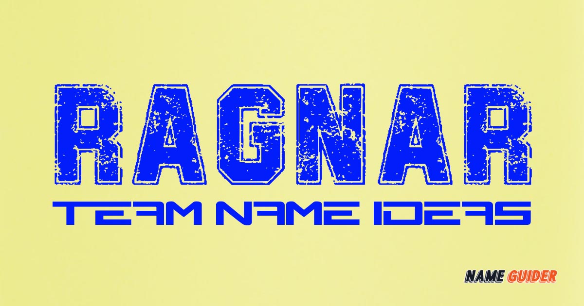 Ragnar Team Name Ideas