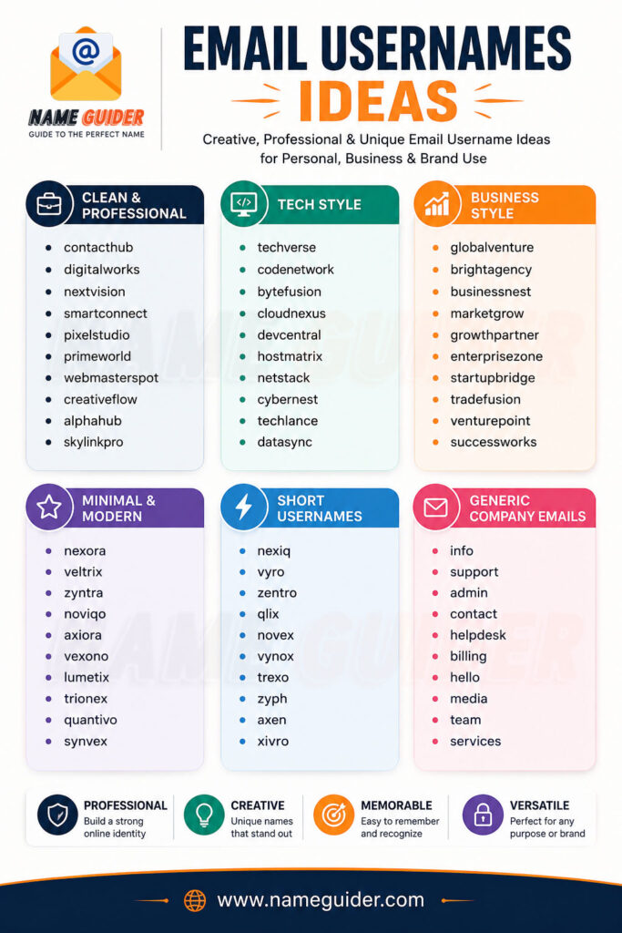 Email Usernames