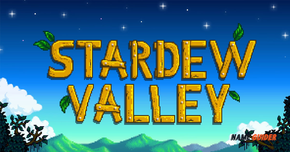 Stardew Valley Farm Names
