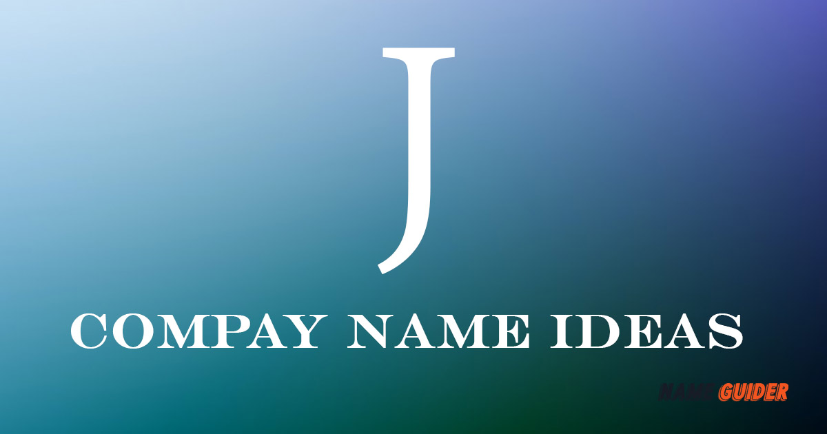 J Company Name Ideas