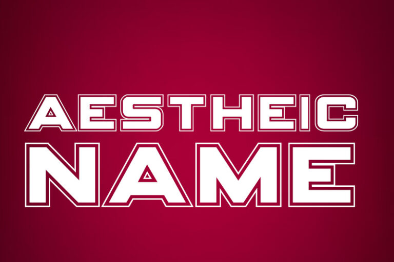 250+ Aesthetic Names (2023) Name Guider