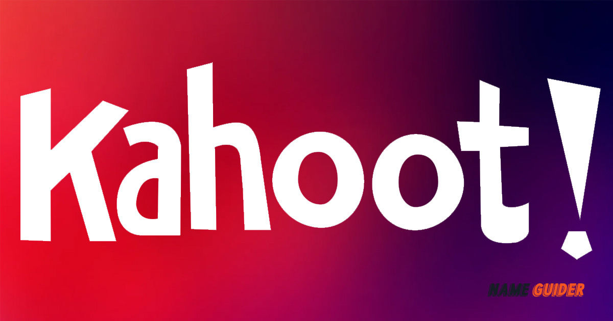 Kahoot Names Funny
