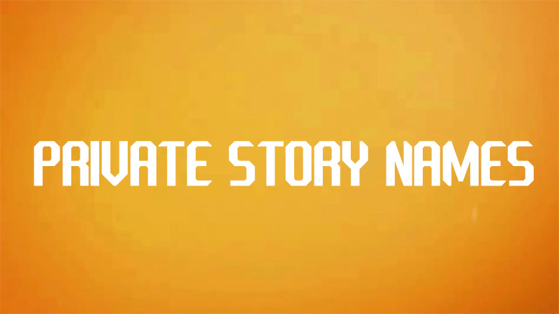 Private Story Name