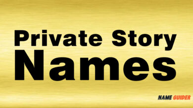 Private Story Names