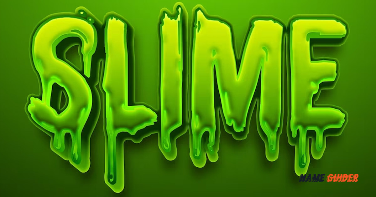 Slime Company Name Ideas