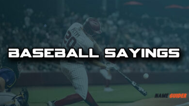 Baseball Sayings