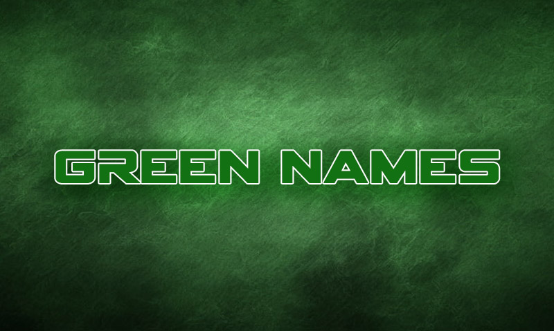 Green Name