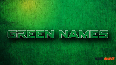 Green Names