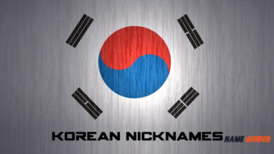 Korean Nicknames