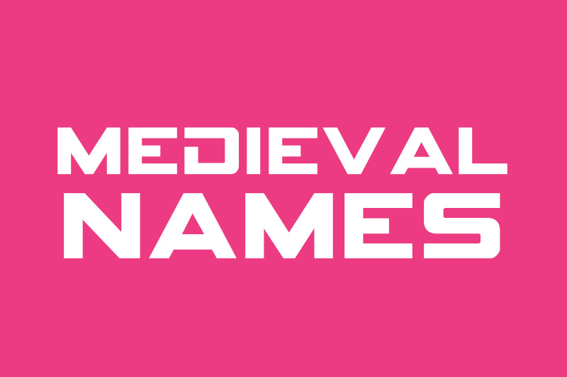 Medieval Name