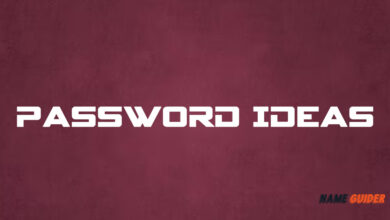 Password Ideas