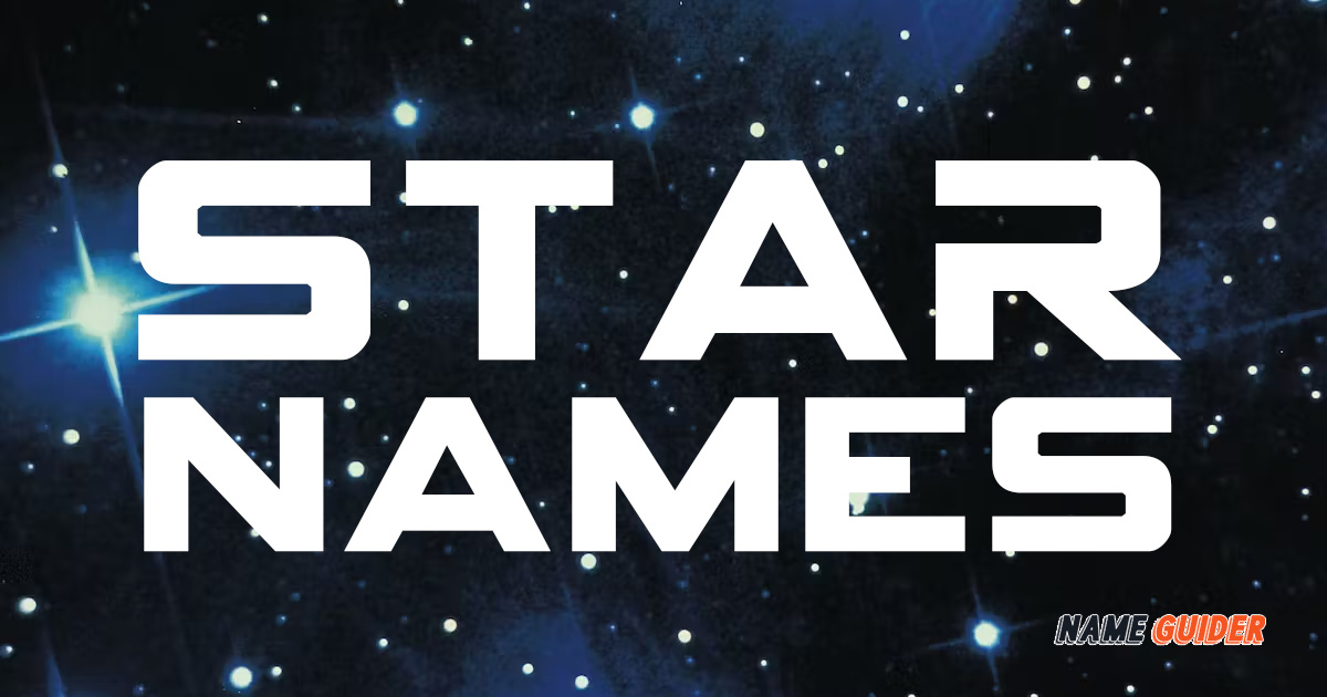 Star Names