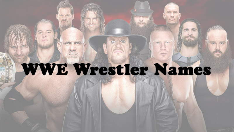 WWE Wrestler Name