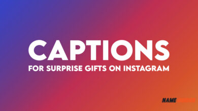 Short Captions for Surprise Gifts on Instagram
