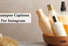 Short Shampoo Captions for Instagram