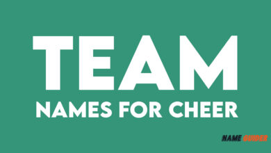 Team Names for Cheer
