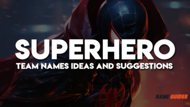 Superhero Team Names