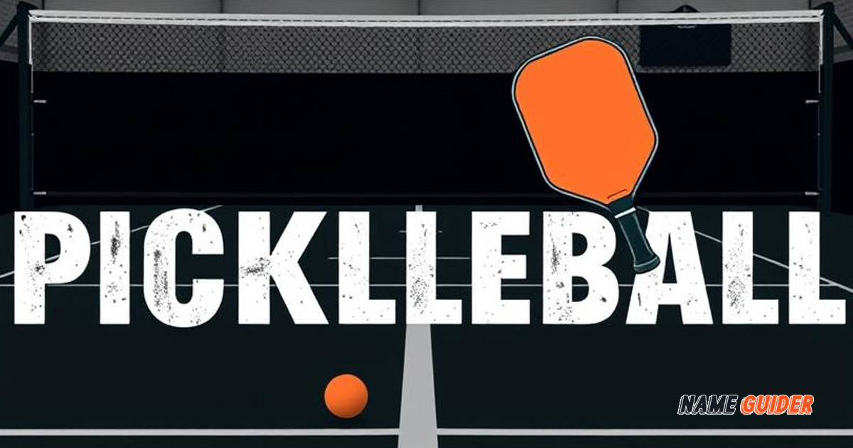 Pickleball Team Name Ideas and Suggestions