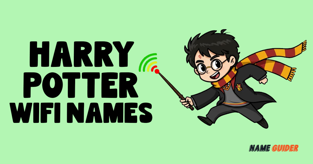 Harry Potter Wifi Names Ideas and Suggestions