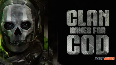 Clan Names For COD