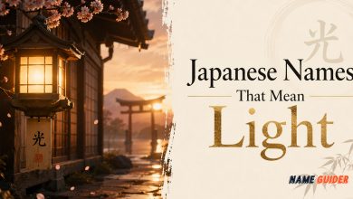 Japanese Names That Mean Light