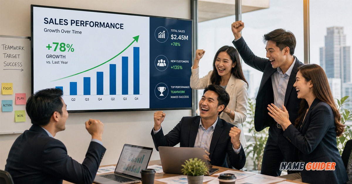 Sales Team Names Ideas and Suggestions