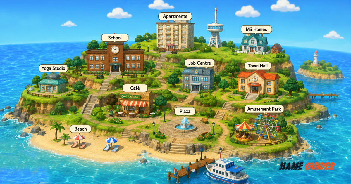 Tomodachi Life Island Name Ideas