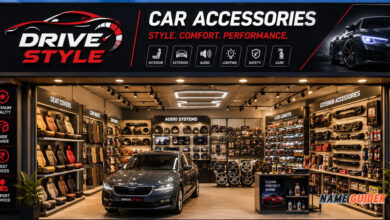 Car Accessories Shop Name Ideas​