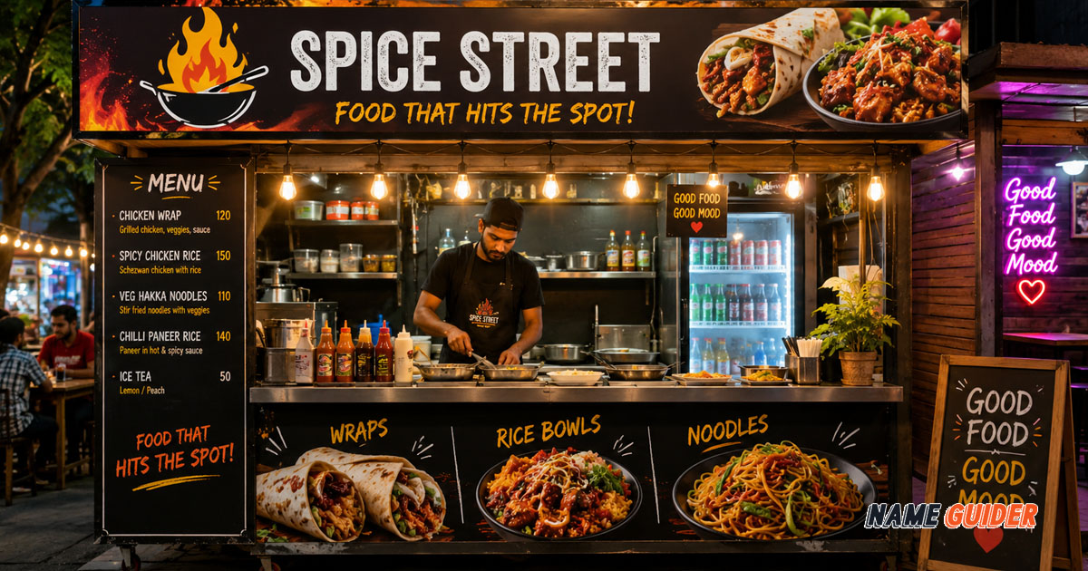 Food Stall Name Ideas​ and Suggestions
