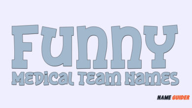 Funny Medical Team Names