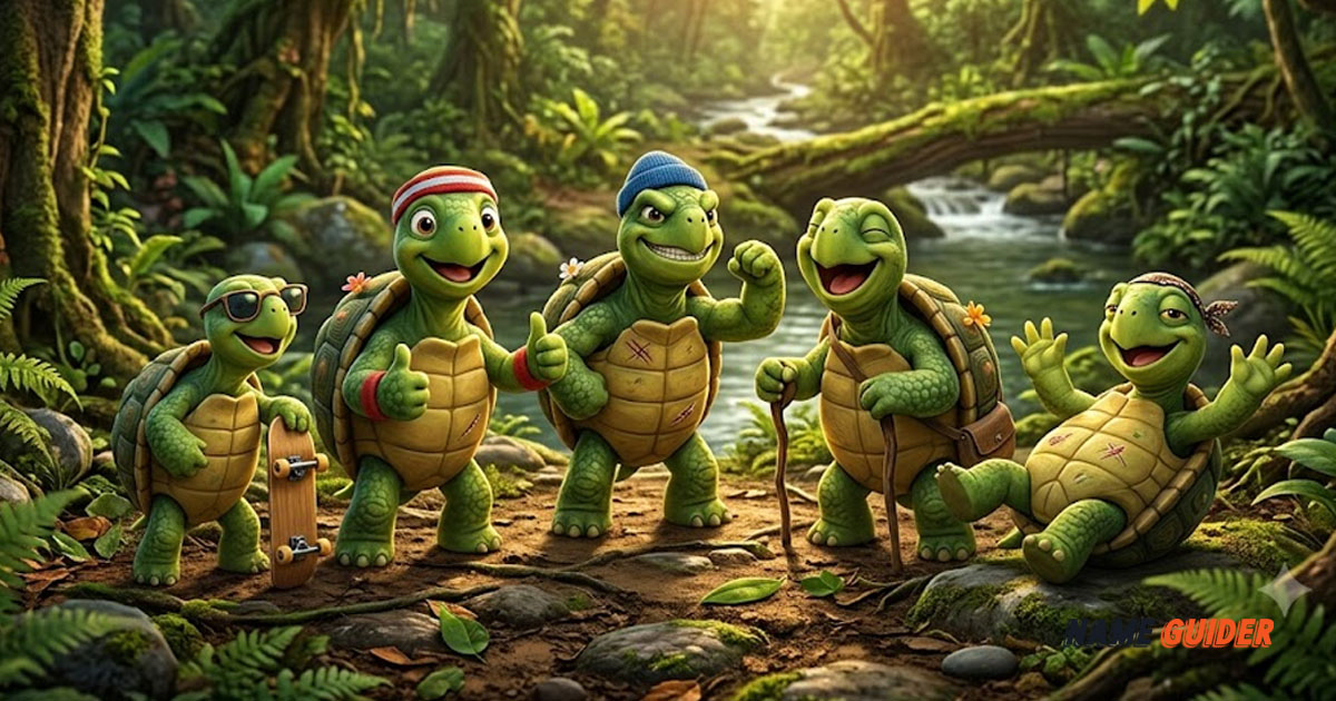 Funny Turtle Team Names