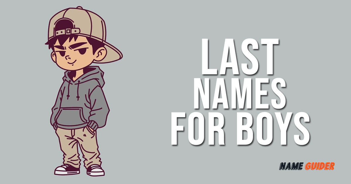 Last Names For Boys