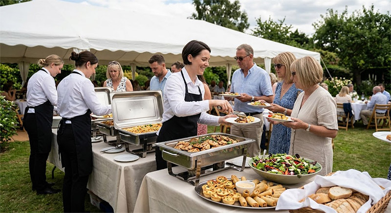 Catering Service Startup Business Ideas For Women