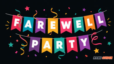 Farewell Party Names