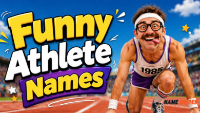 Funny Athlete Names Ideas and Suggestions