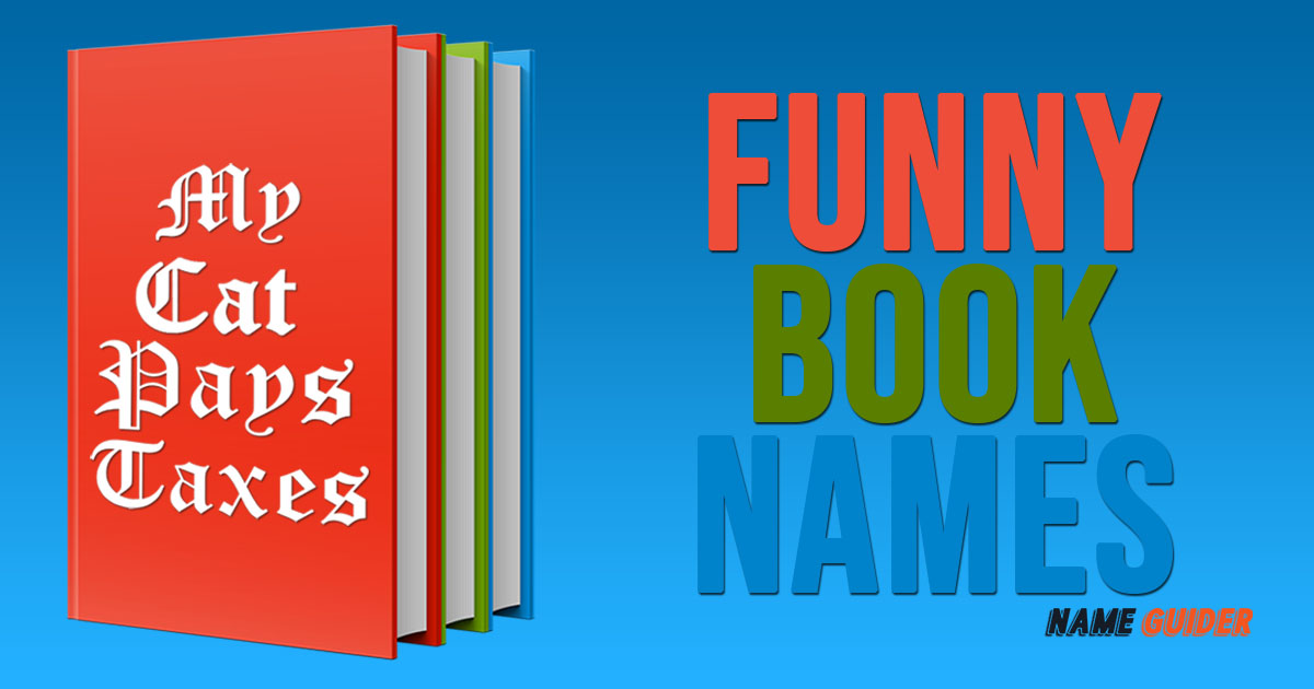Funny Book Names