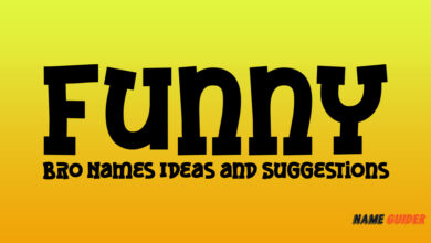 Funny Bro Names Ideas and Suggestions