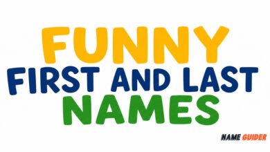 Funny First and Last Names