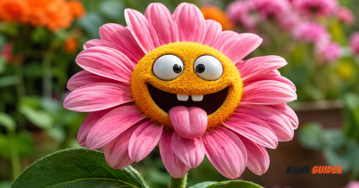 Funny Flower Names Ideas and Suggestions